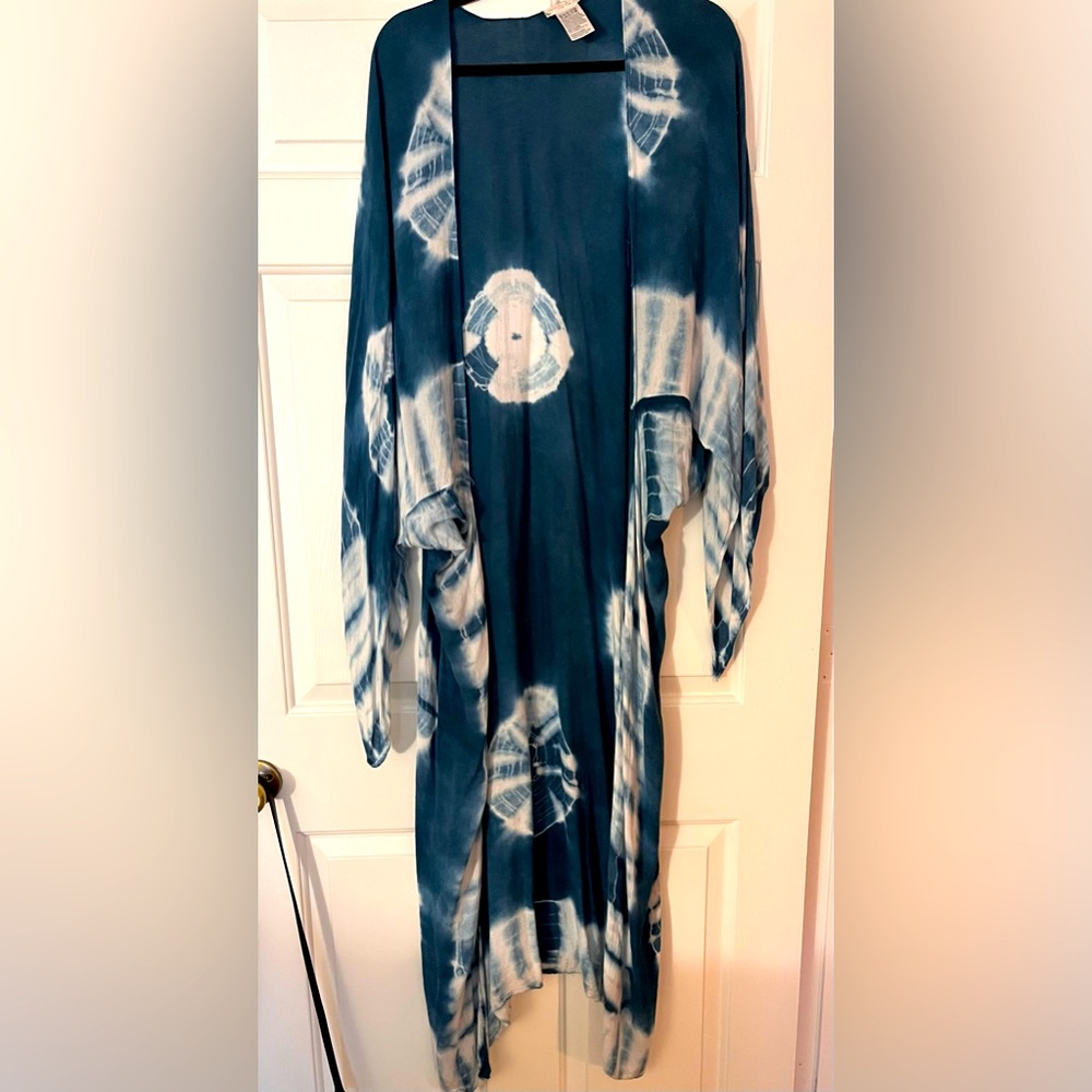 Free People Tie Dye Kimono